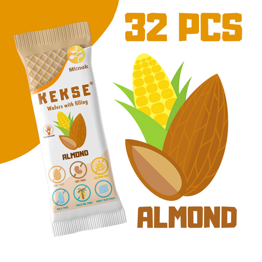 KEKSE ALMOND (Wafers with filling) 32 pcs