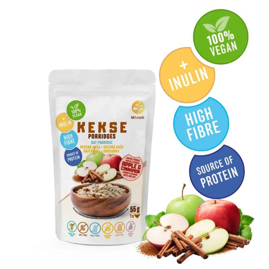 KEKSE Oat porridge Apple + Cinnamon 55g