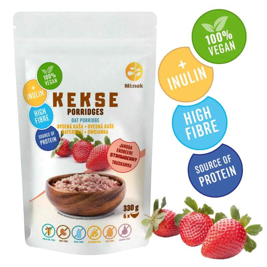 KEKSE Oat porridge Strawberry 330g
