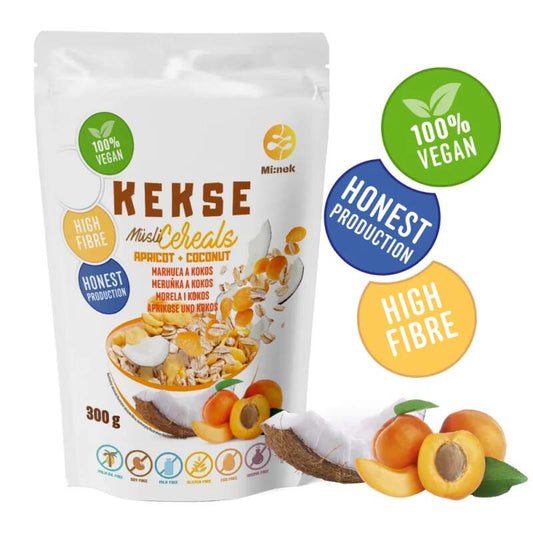 KEKSE Cereals Apricot+Coconut 300g