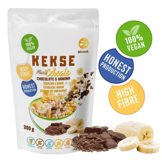 KEKSE Cereals Chocolate+Banana 300g
