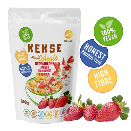 KEKSE Cereals Strawberry 300g